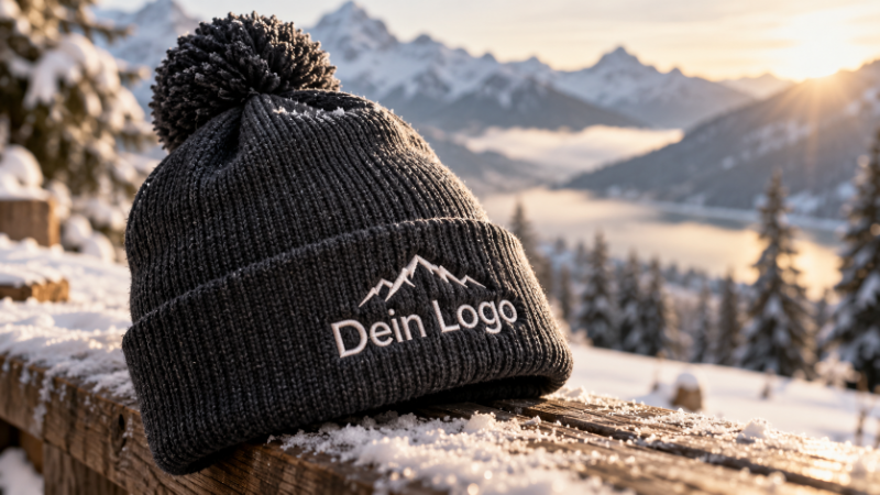 Mützen mit deinem Logo für Kunden und Mitarbeiter