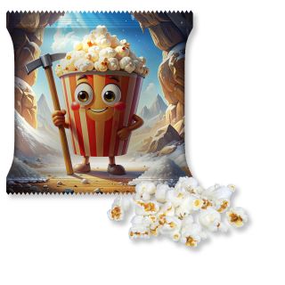 Popcorn salzig (vegan), ca. 10g, Maxi-XL-Tüte