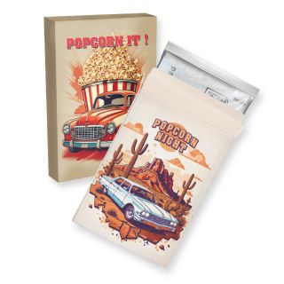 Microwave popcorn salty (vegan), ca. 100g, folding box