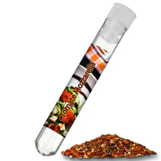 Gewürzmischung Tomate-Mozzarella, ca. 5g, Reagenzglas