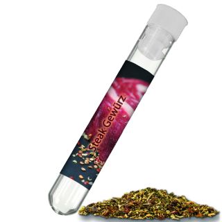Gewürzmischung Steakgewürz, ca. 7g, Reagenzglas