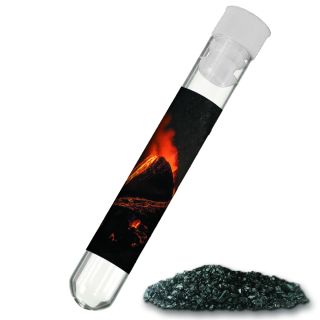 Gewürzmischung Black Lava Salz, ca. 12g, Reagenzglas
