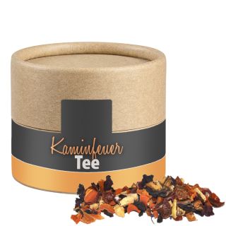 Kaminfeuer Tee, ca. 20g, Kraftpapierdose Mini