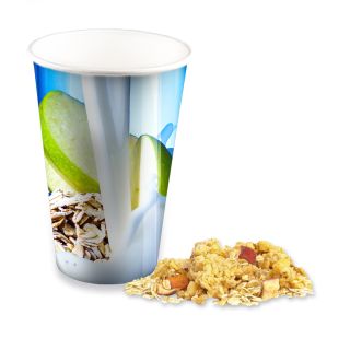 Porridge Apfel-Zimt (vegan), ca. 50g, Snackbecher Maxi