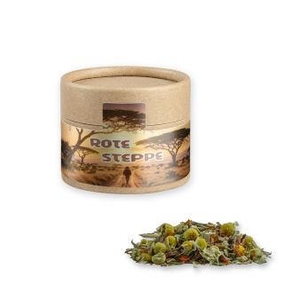 Rotbuschtee Entspannungszeit, ca. 20g, Kraftpapierdose Mini