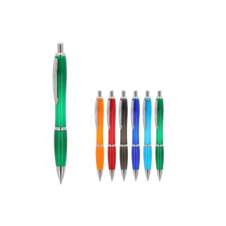 Kugelschreiber Hawaii transparent Ocean Bound Plastic