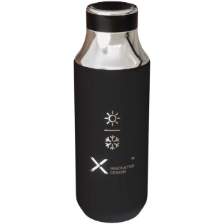 SCX.design D12 500 ml Isolierflasche aus Edelstahl mit Trinkhalm