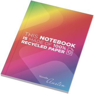 Novella Austen A6 recyceltes Softcover Notizbuch &ndash; 50 Blatt