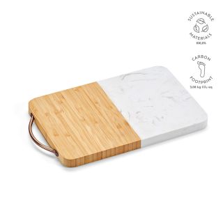 Degas Board Marble and Bamboo with handle
