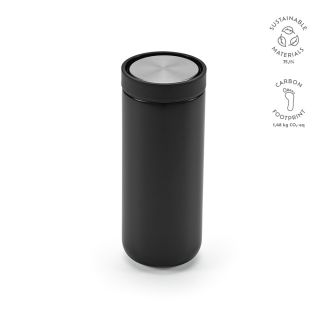 Senegal Travel Cup rSS 400ml. Double wall and 360º push lid