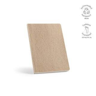 Andersen A5 Notizbuch. Einband aus Zuckerrohr. 196 Seiten 80gsm recy.Papier