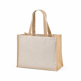 Maglic Einkaufstasche aus recy. Baumwolle und Jute, 300g/m&sup2;