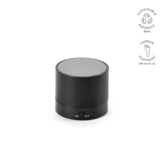 Gauss Lautsprecher aus rABS, 300 mAh. 1,5 Std Spielzeit. 3 W Leistung