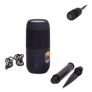 Wireless solar speaker torch 2x5W IPX6