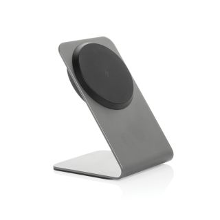 Terra aluminium 15W magnetic wireless charging phone stand