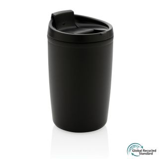 GRS Recycled PP tumbler with flip lid