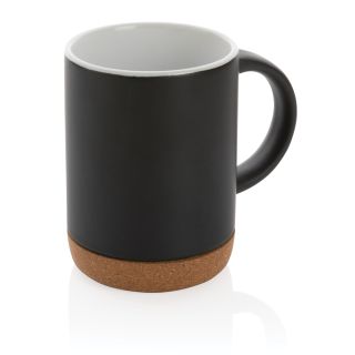 Ceramic mug with cork base 280ml