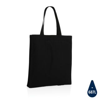 Impact AWARE™ Recycled cotton tote w/bottom 145g