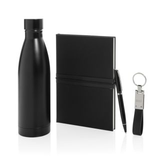Swiss Peak RCS deluxe business gift set w/ water bottle