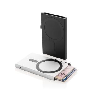 Standard aluminium RFID magnetic phone cardholder