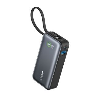 Anker Nano Power Bank 30W, Built-In USB-C Cable