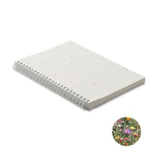 SEED RING - A5 seed paper cover notebook