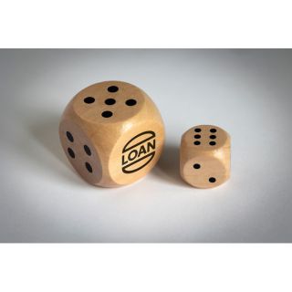 DADIN - Schima wooden dice 3cm dia
