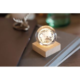 LED-Glaskugel Globus GLOBE LIGHT - LED-Glaskugel Globus