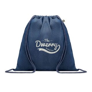 STYLE BAG - Recycled denim drawstring bag