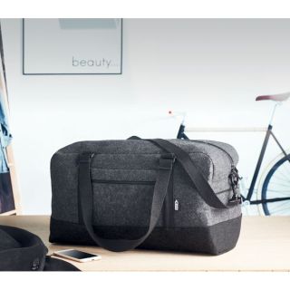 RPET felt weekend bag INDICO BAG - RPET felt weekend bag