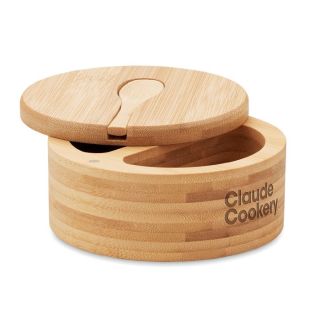 Salt and pepper bamboo box S&P - Salt and pepper bamboo box