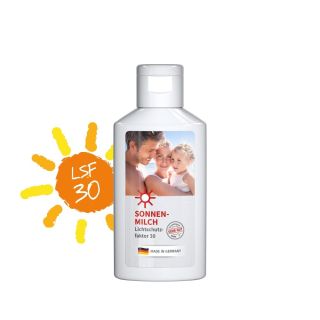 Sun Milk SPF 30, 50 ml, Body Label