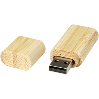 Bamboo USB 2.0 with keyring
