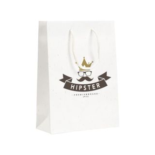 Leaf It Bag recycled with straw fibres (180 g/m²) M