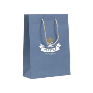 Leaf It Bag recycled with jeans fibres (180 g/m²) M