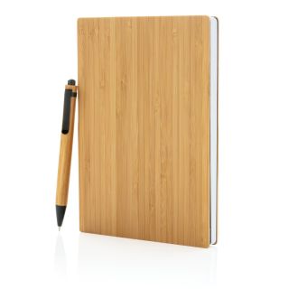 A5 Bambus Notizbuch & Stift
